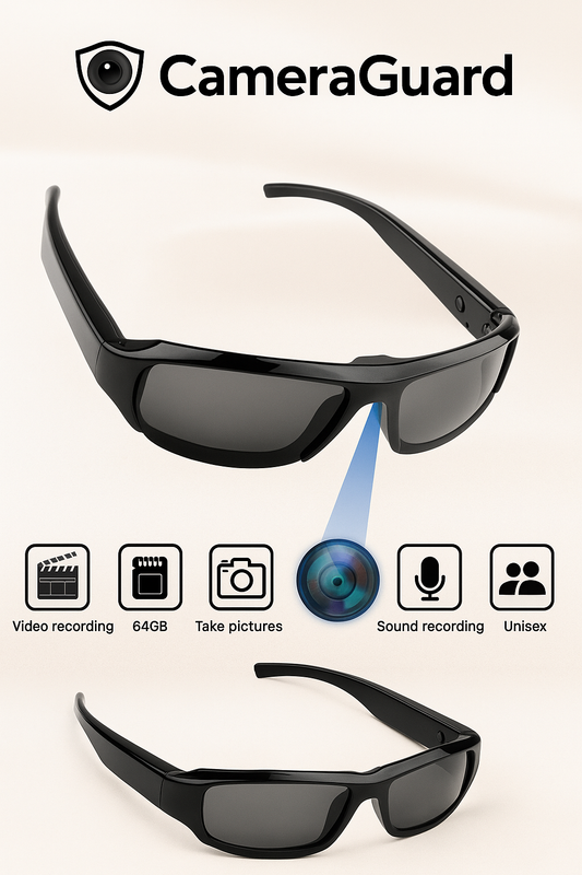 Lunettes Caméra HD 1080p – Discrétion & Performance